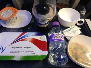 A very well rounded, enjoyable inflight meal